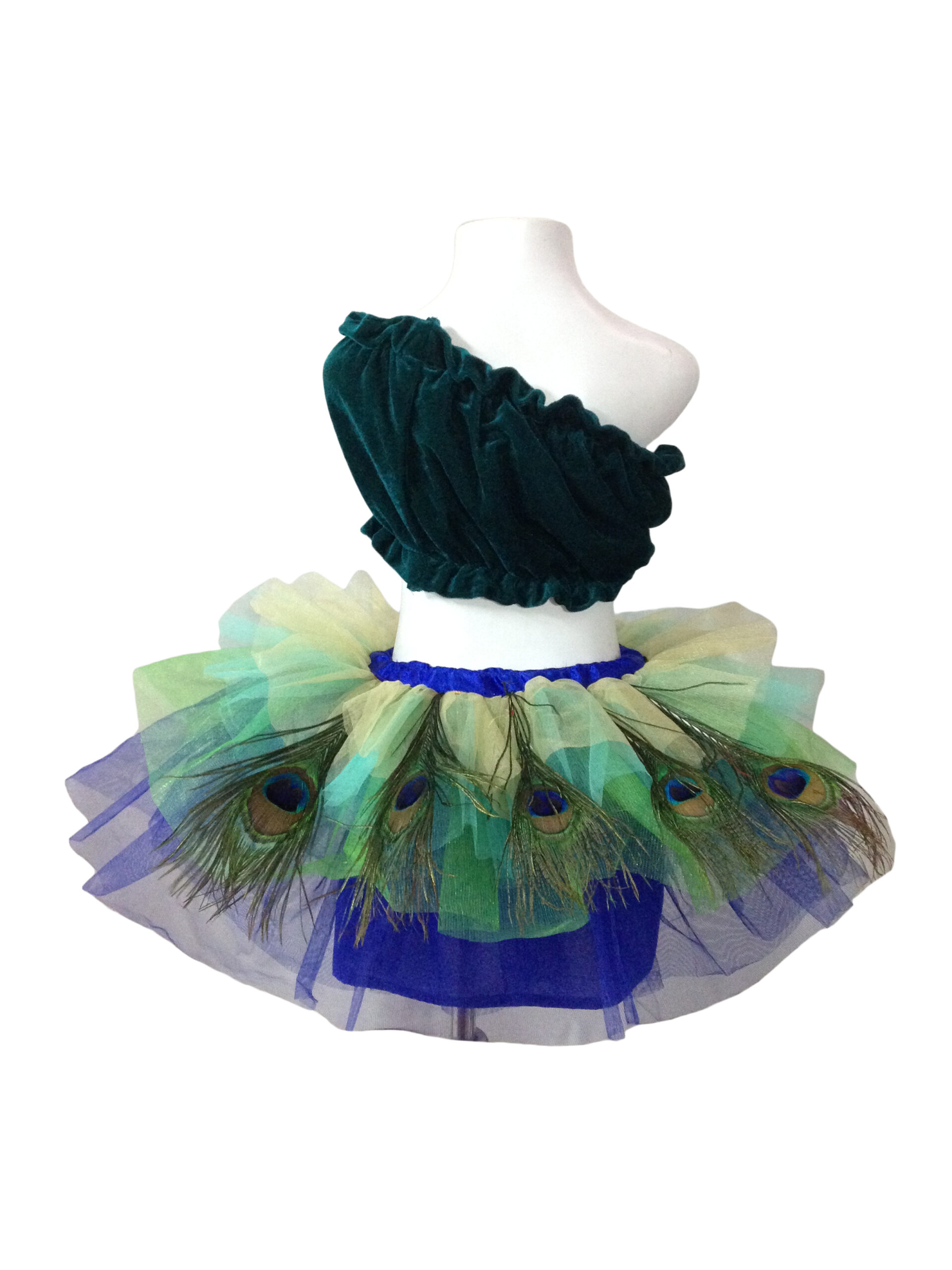 Sparkly Unicorn Rainbow Tutu Skirt And Accessory Set